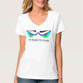 ES IST RUDE, DEN MONSTER EYES-T - Shirt ZU STARTEN