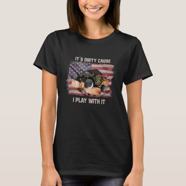 Es ist schade, weil ich damit abgespielt habe, um  T-Shirt (Vorderseite)