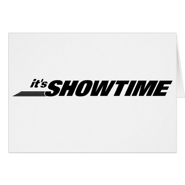 Es ist Showtime (Vorderseite (Horizontal))