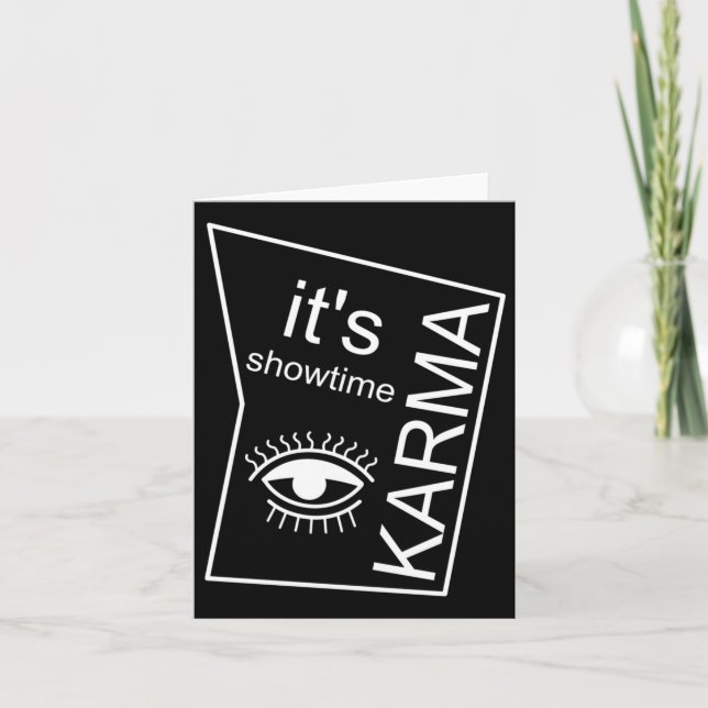 Es ist Showtime Karma Karte (Vorderseite)