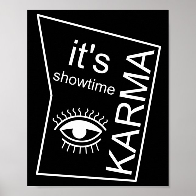 Es ist Showtime Karma Poster (Vorne)