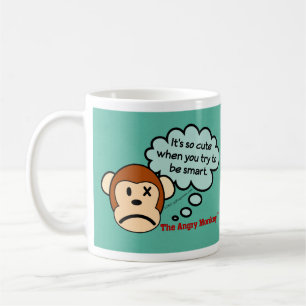Es ist so niedlich, wenn Sie versuchen, Kaffeetasse