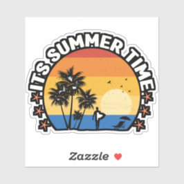 Es ist Sommerzeit - 65786 Aufkleber