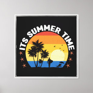Es ist Sommerzeit - 65786 Leinwanddruck