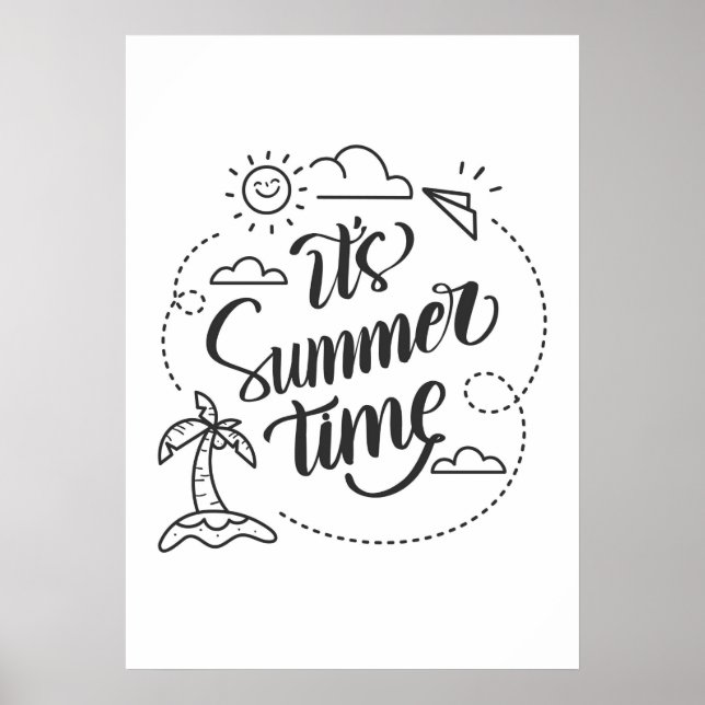 Es ist Sommerzeit Poster (Vorne)
