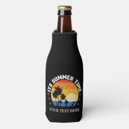 Es ist Sommerzeit Tropical Sunset Design Flaschenkühler