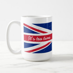 Es ist Teezeit Kaffeetasse