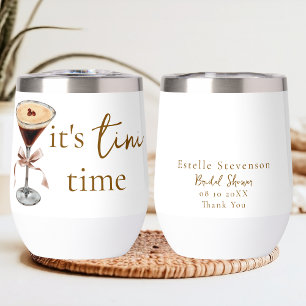 Es ist Tini Time Espresso Martini Brautparty
