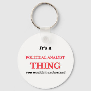 Es ist und politische Analytiker, Sie würden es ni Schlüsselanhänger