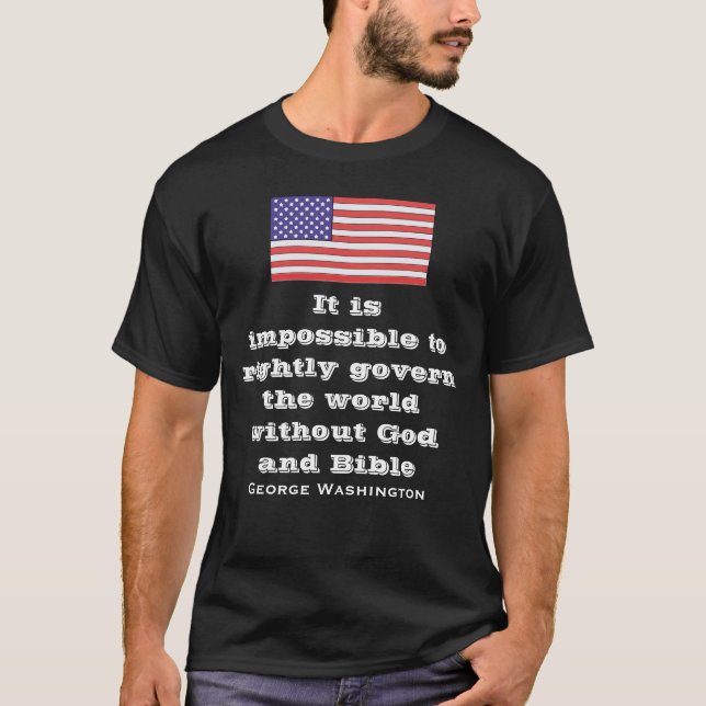 Es ist unmöglich, das Weltwitho mit Recht zu T-Shirt (Vorderseite)