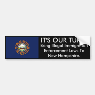 ES ist UNSERE DREHUNG, New Hampshire Autoaufkleber
