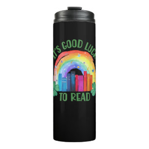 Es ist Viel Glück, St Patrick's Day Teacher Li zu Thermosbecher