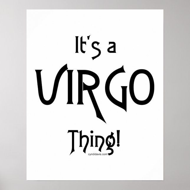Es ist Virgo-Sache! Poster (Vorne)