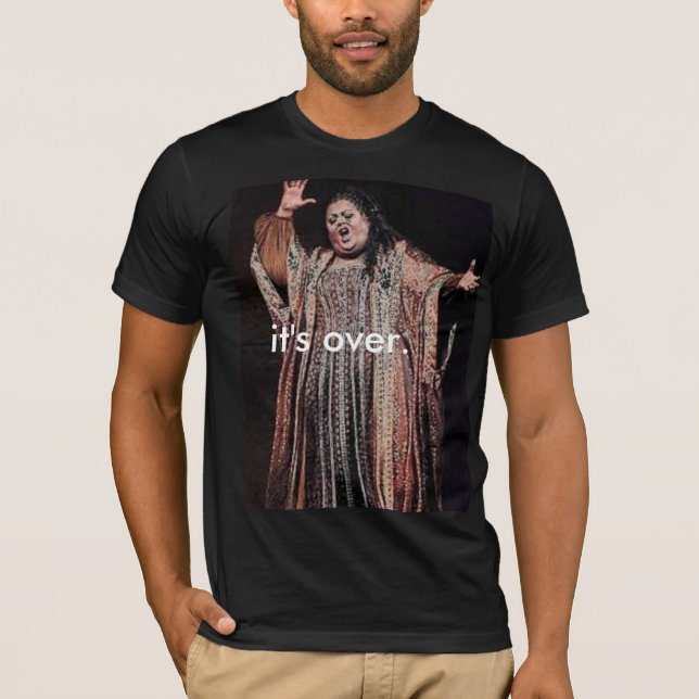 es ist vorbei T-Shirt (Vorderseite)