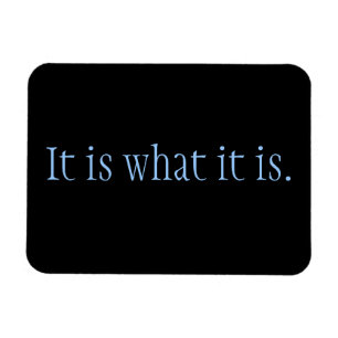 Es ist, was es ist. magnet