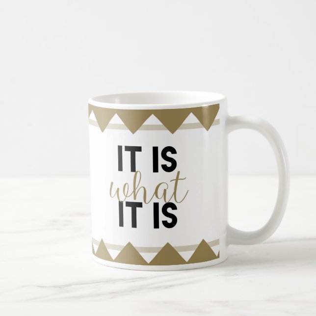 "Es ist, was es" ist - Tasse (Rechts)