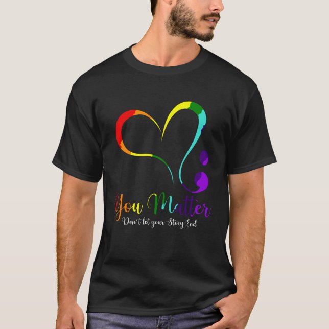 Es ist wichtig, dass du deine psychische Gesundhei T-Shirt (Vorderseite)