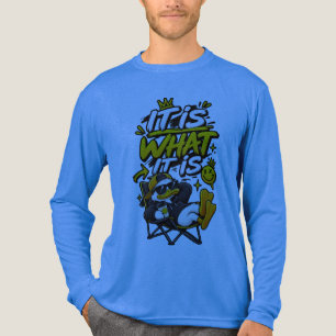 Es ist, wie es ist – Lustiges entspanntes Lebenszi Tri-Blend Shirt