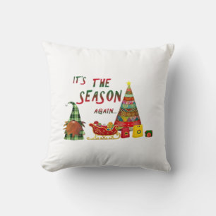 Es ist wieder die Saison Weihnachts-Gnom Kissen