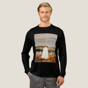 Es ist wieder ein Geist im Kürbisgepäck Tri-Blend Shirt
