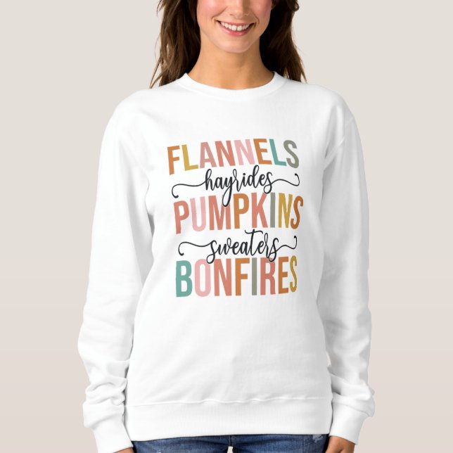 Es ist wieder Fall Sweatshirt (Vorderseite)