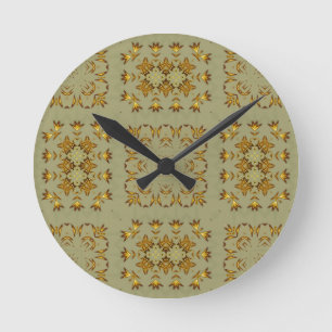 Es ist wieder Weihnachten - 4 Runde Wanduhr