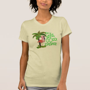 Es ist Wine O'Clock Irgendwo Flamingo T - Shirt