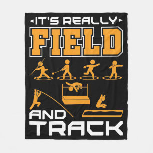 Es ist wirklich Field and Track Thrower Jumper Fleecedecke