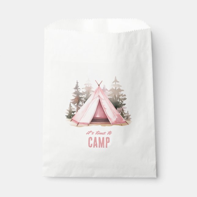 Es ist Zeit, die Geschenktasche zu zelten Geschenktütchen (Vorderseite)