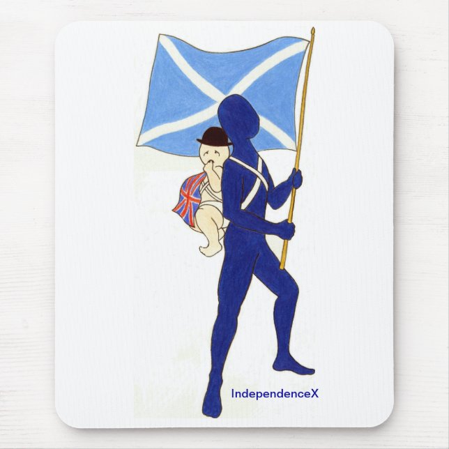 Es ist Zeit (diese Belastung festlegen) Mousepad (Vorne)