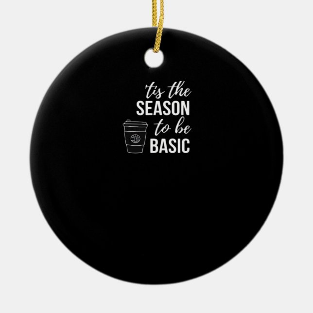 Es ist Zeit für Basic Keramik Ornament (Vorne)