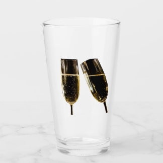 Es ist Zeit für Bier Glas