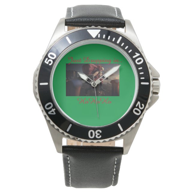 Es ist Zeit für Weihnachten. Armbanduhr (Vorderseite)