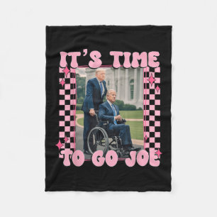 Es ist Zeit, Joe Funny Trump 2024 zu folgen Fleecedecke
