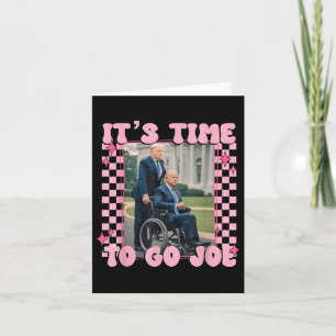Es ist Zeit, Joe Funny Trump 2024 zu folgen Karte