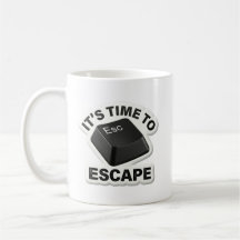Es ist Zeit, lustige Keyboard-Tech-Pun-Tasse zu en