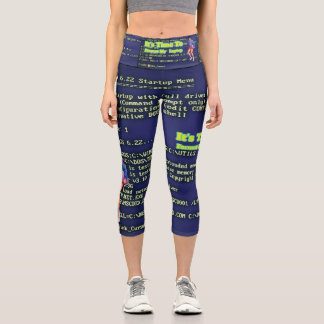 Es ist Zeit, meinen Laptop zu formatieren Capri Leggings