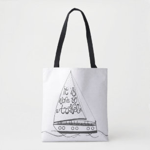 Es ist Zeit zu reisen Tasche