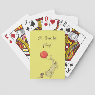Es ist Zeit zu spielen   Spielkarten