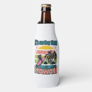 Es ist Zeit zu surfen - Hawaii Flaschenkühler