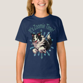 Es ist Zoomie Time Border Collie T-Shirt