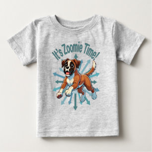 Es ist Zoomie Time Boxer Baby T-shirt