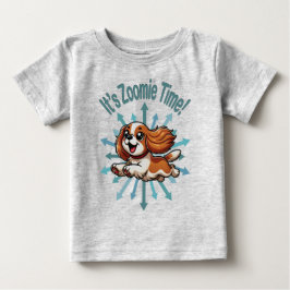 Es ist Zoomie Time Cavalier Spaniel Baby T-shirt