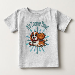 Es ist Zoomie Time Cavalier Spaniel Baby T-shirt