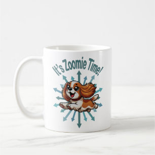 Es ist Zoomie Time Cavalier Spaniel Kaffeetasse