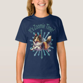 Es ist Zoomie Time Collie T-Shirt