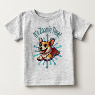 Es ist Zoomie Time Corgi Baby T-shirt