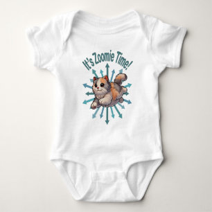 Es ist Zoomie Time Dilute Calico Cat Baby Strampler