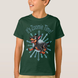 Es ist Zoomie Time Doberman Pincher T-Shirt