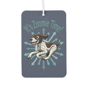 Es ist Zoomie Time German Kurzhaar Autolufterfrischer